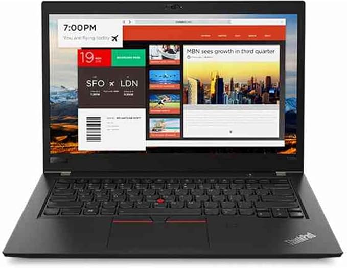 Lenovo ThinkPad T480s Laptop | i7 8th Gen, 16GB RAM, 256GB SSD | 14" Touchscreen | EX-UK