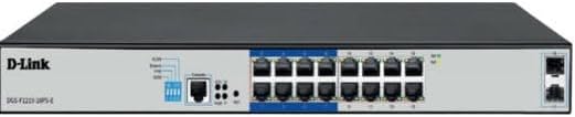 D-Link DGS-F1210-18PS - 16-Port PoE+ Smart Switch | 250m Long Range + 2 SFP Uplink Ports
