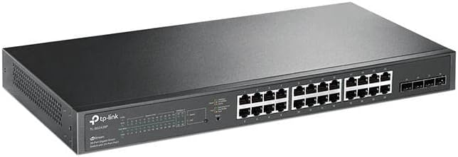 TP-Link 28-Port JetStream Gigabit Smart Switch with 24-Port PoE+ - TL-SG2428P TP- Link