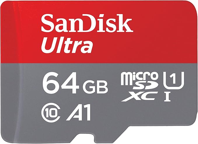 SanDisk Ultra 64GB SD Card - 140MB/s Class 10 | Fast Camera Storage