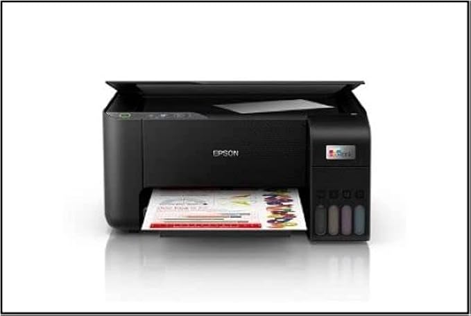 Epson EcoTank L3250: Wireless All-in-One Inkjet Printer with Ultra-Low Cost Per Page Epson
