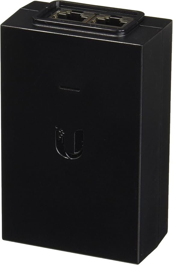 Ubiquiti 48V Gigabit PoE Injector - 24W Power Adapter for UniFi