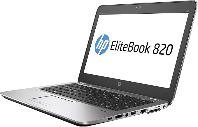 HP EliteBook 820 G3 (EX-UK) | Ultra-Portable Business Laptop with i5 6th Gen, 8GB RAM, 256GB SSD