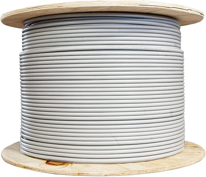 D-Link Cat6 UTP Ethernet Cable Roll (305m) - Gray, 24AWG - NCB-C6UGRYR-305-24-E