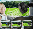 12V DC Single Head Car Fan Price in Kenya | 360° Rotatable Dashboard Fan Universal