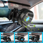 12V DC Single Head Car Fan Price in Kenya | 360° Rotatable Dashboard Fan Universal