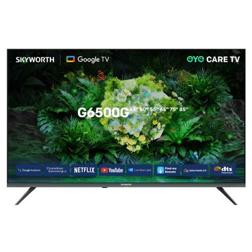 Skyworth 43" 4K Smart Google TV | UHD with HDR10