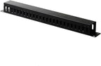 1U Metallic Horizontal Cable Manager for 19" Server Racks