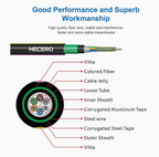 48-Core ADSS Fiber Optic Cable - 4KM Single-Mode Aerial Roll | Ultra-High Capacity [Optional Span]