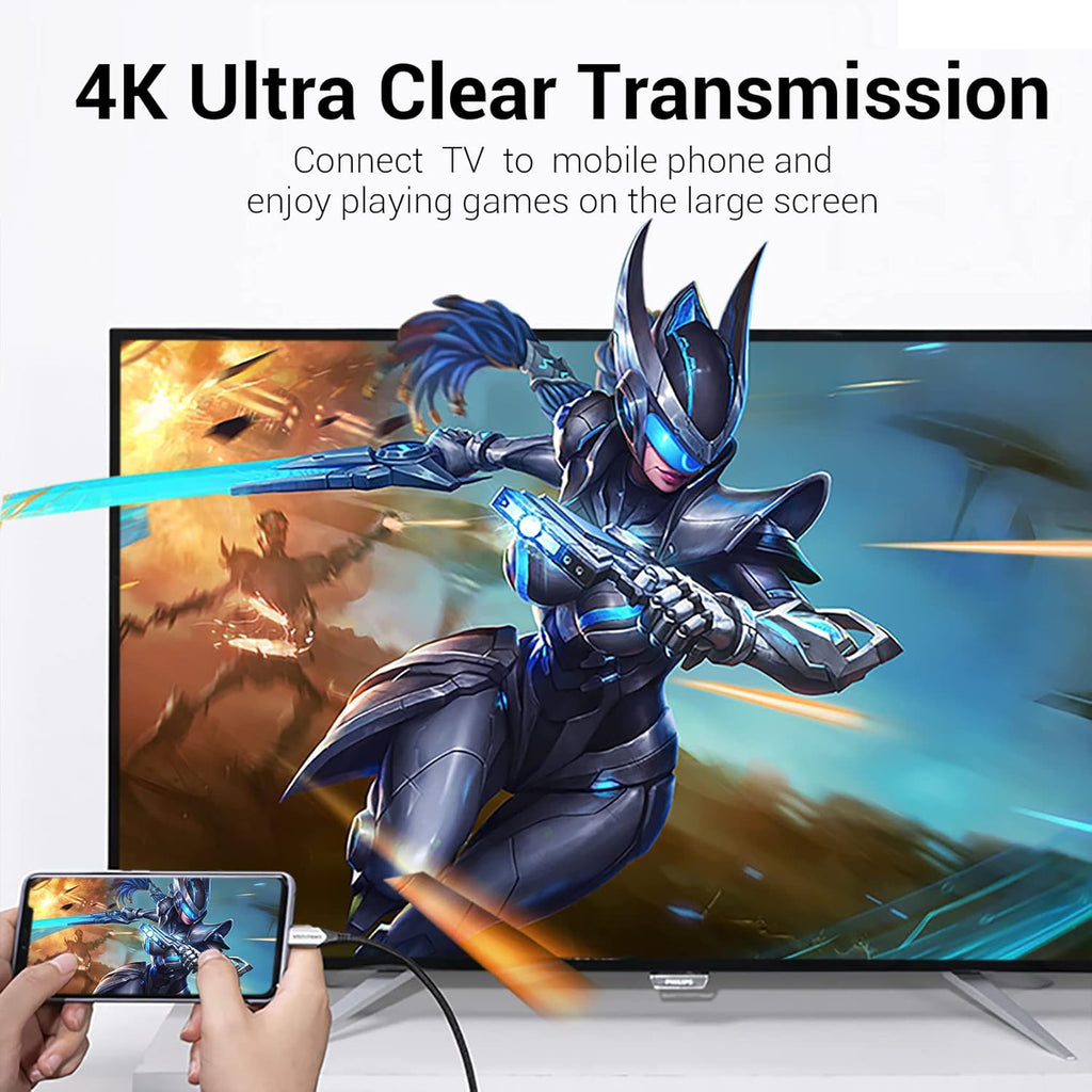 Vention USB-C to USB-C 2M Cable Price in Kenya | 60W/100W PD Fast Charge