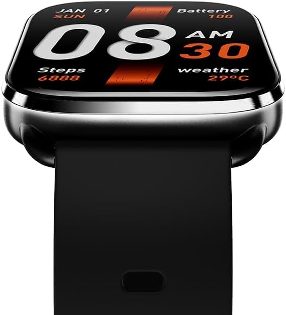 QCY Urban GS Smart Watch | Fitness Tracker & Heart Rate Monitor