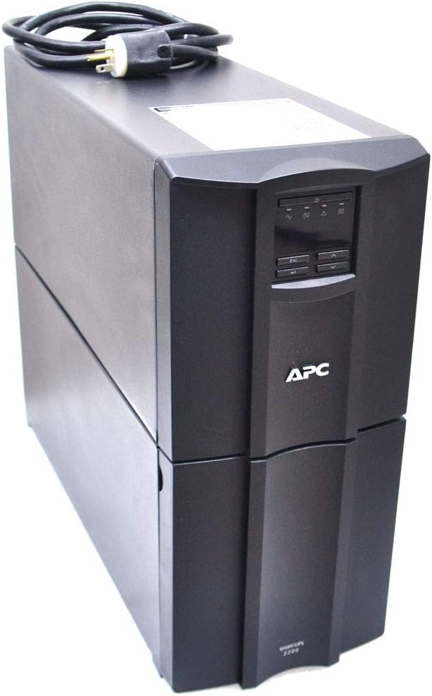APC Back-UPS 2200VA (1200W) | Line-Interactive UPS with AVR & 4 Universal Sockets