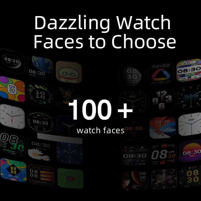 QCY Urban GS Smart Watch | Fitness Tracker & Heart Rate Monitor