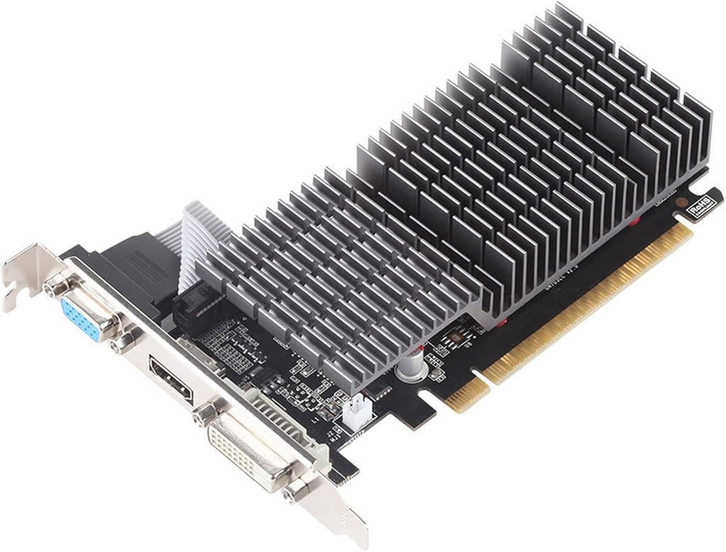 AFOX GT710 4GB DDR3 Graphics Card - Silent Low-Profile GPU for Desktops Afox