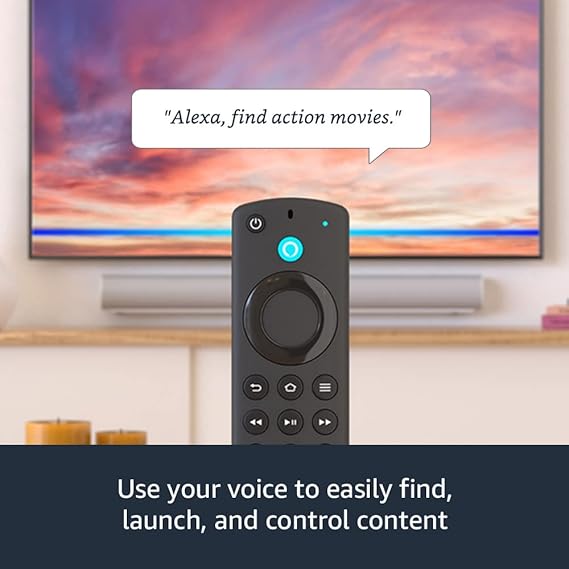 Amazon Fire TV Stick 4K - Ultra HD Streaming Device with Alexa Voice Remote Amazon
