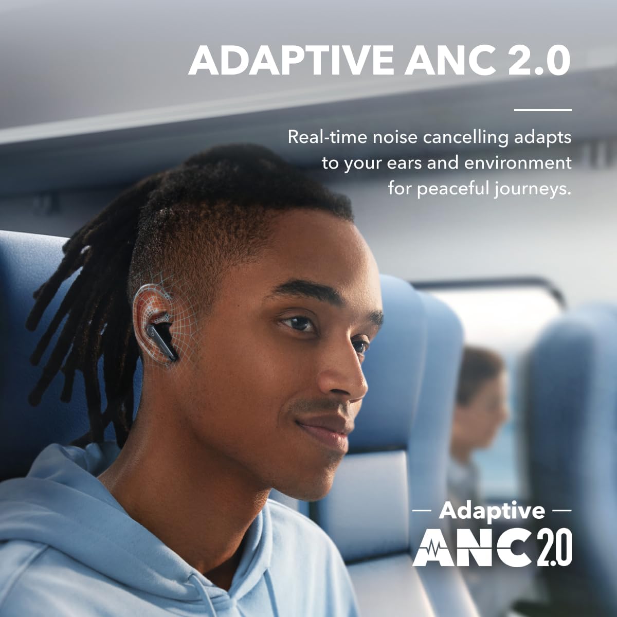 Anker Soundcore Liberty 4 NC Earbuds - Adaptive Noise Cancelling & 50-Hour Playtime Anker