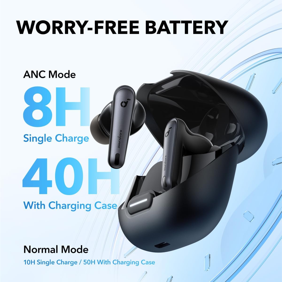 Anker Soundcore Liberty 4 NC Earbuds - Adaptive Noise Cancelling & 50-Hour Playtime Anker