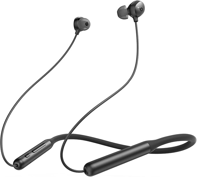 Anker Soundcore Life U2i Wireless Neckband Headphones | Upgraded 22H Playtime & AI-Enhanced Calls