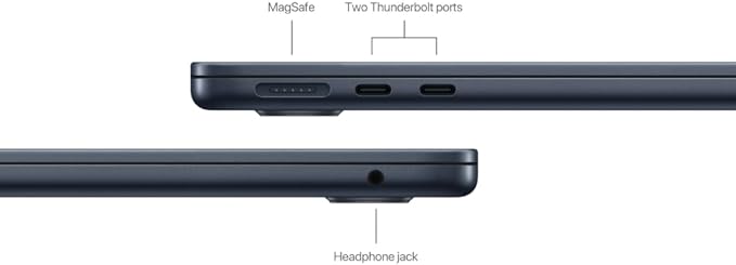 Apple MacBook Air M2 (512GB SSD, 8GB RAM) - Midnight MLY43LL/A