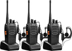 Baofeng BF-888S UHF Walkie Talkie: Long Range, 16-Channel Two-Way Radio