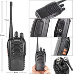 Baofeng BF-888S UHF Walkie Talkie: Long Range, 16-Channel Two-Way Radio