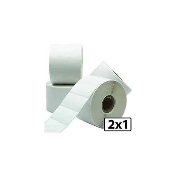 BIXOLON Thermal Labels 2" x 1" (57x32mm) – 1000 Labels per Roll
