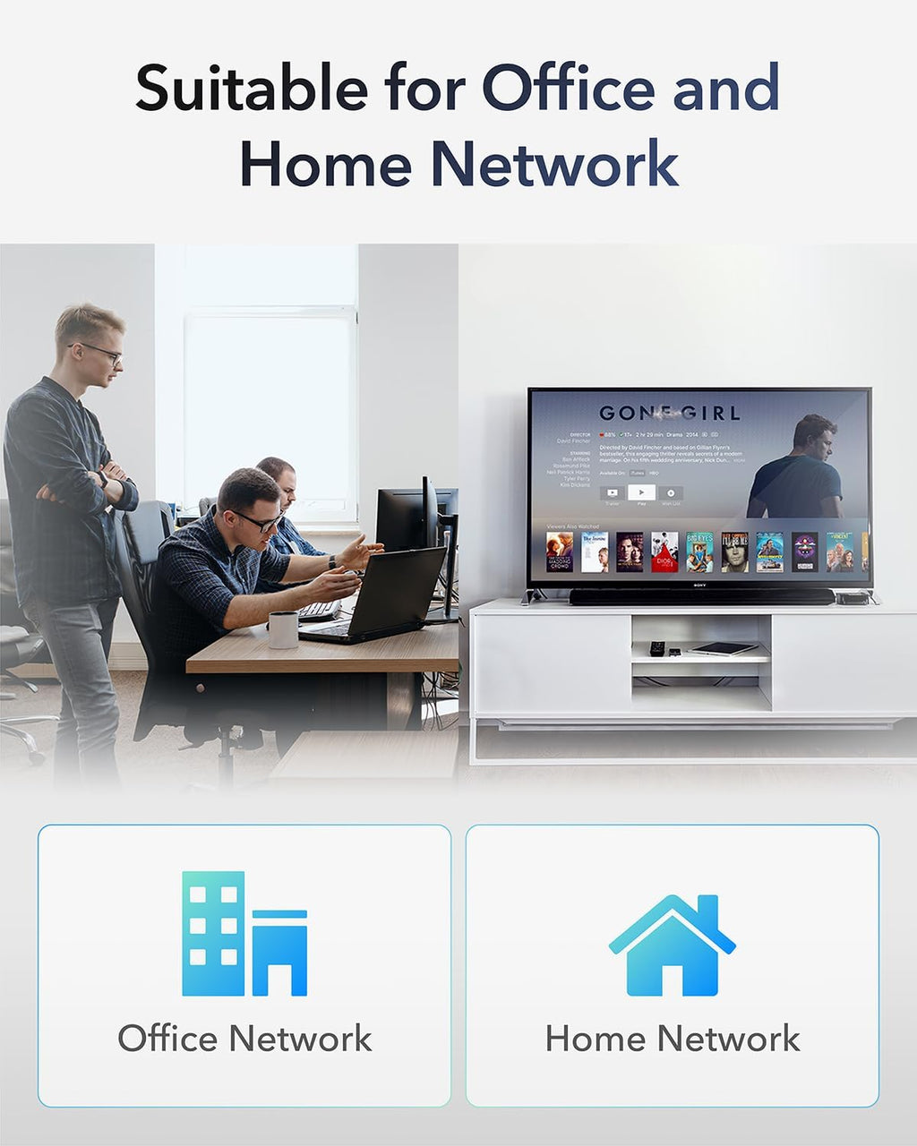 CUDY GS105 5-Port Gigabit Metal Switch - Unmanaged, Plug & Play & Energy Efficient