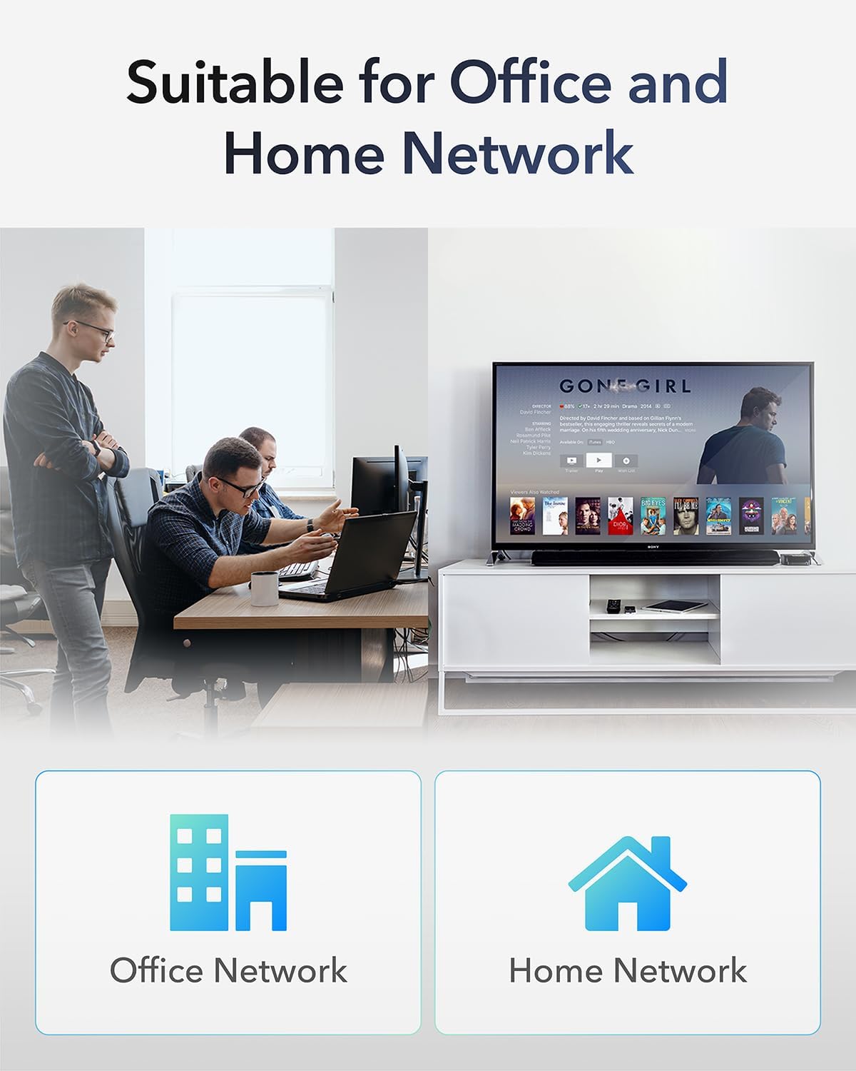 CUDY GS105 5-Port Gigabit Metal Switch - Unmanaged, Plug & Play & Energy Efficient