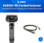 Zebra DS2278 Cordless 1D/2D Barcode Scanner Kit with Cradle (USB) - Easy POS Upgrade
