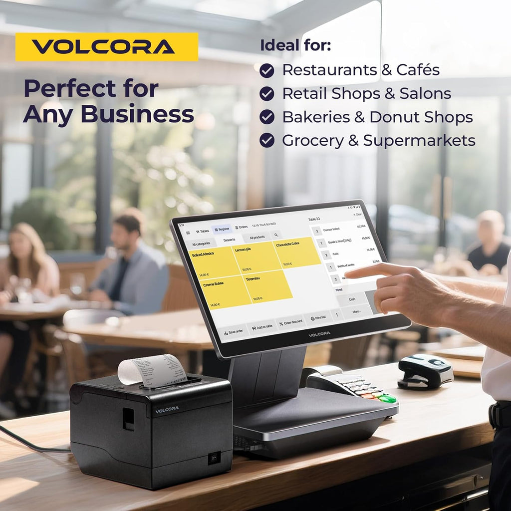 15" i5 8th Gen True Flat POS Terminal 16GB RAM Win 11