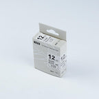 Epson SS-12KW Label Tape 12mm x 8m – Black on White