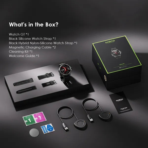 Oraimo Watch GT OSW-852H Price in Kenya | GPS AMOLED Smartwatch