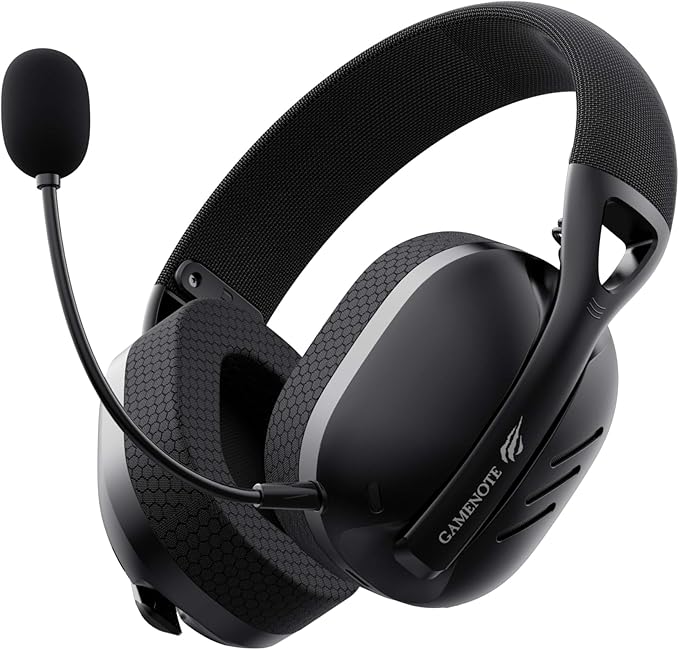 HAVIT Fuxi-H3 Quad-Mode Wireless Gaming Headset: 24ms Low Latency, 26H Battery, PC/PS5/Mobile