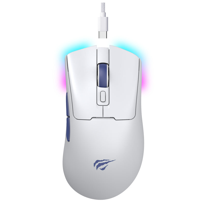 HAVIT MS966WB Quad-Mode Gaming Mouse: 10,000 DPI, 4-Way Wireless, Silent Switches