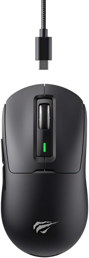 HAVIT MS969SE Tri-Mode Gaming Mouse: Wireless, 8000 DPI, 59g Lightweight