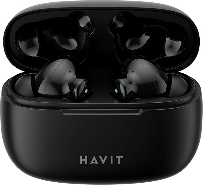 HAVIT TW967 Pro TWS Earbuds: Bluetooth V5.3, Dual ENC Mics & Deep Bass