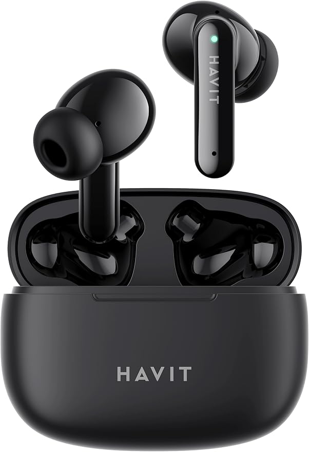 HAVIT TW967 Pro TWS Earbuds: Bluetooth V5.3, Dual ENC Mics & Deep Bass
