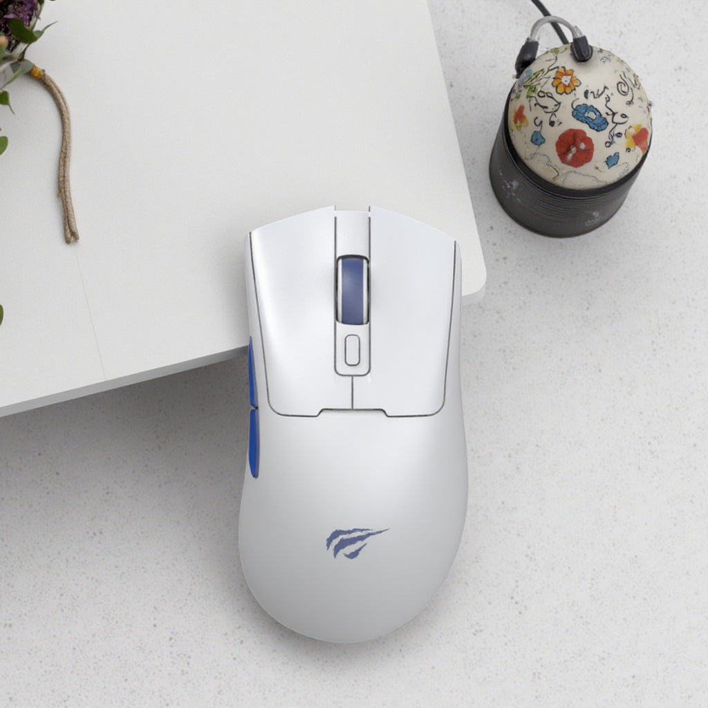 HAVIT MS966WB Quad-Mode Gaming Mouse: 10,000 DPI, 4-Way Wireless, Silent Switches