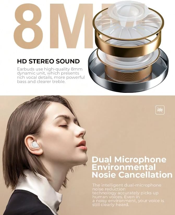 Havit TW969 TWS Earbuds - Low Latency Gaming, ENC Calls, 23H Total Play