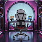 Havit GC919 Gaming Chair - Ergonomic, 3D Armrests, Mesh Back & Lumbar Support