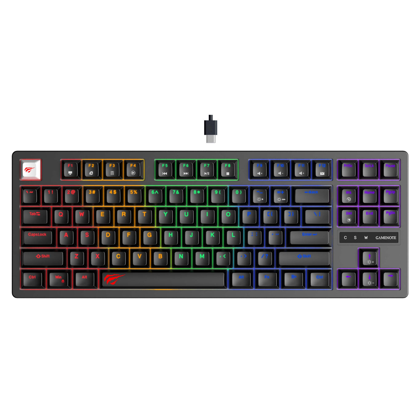 Havit Gamenote KB892L Price in Kenya | Mechanical Gaming Keyboard Havit