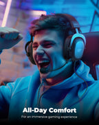 Havit H2002D Gaming Headset - 53mm Drivers, Detachable Mic, 3.5mm Jack & PS5