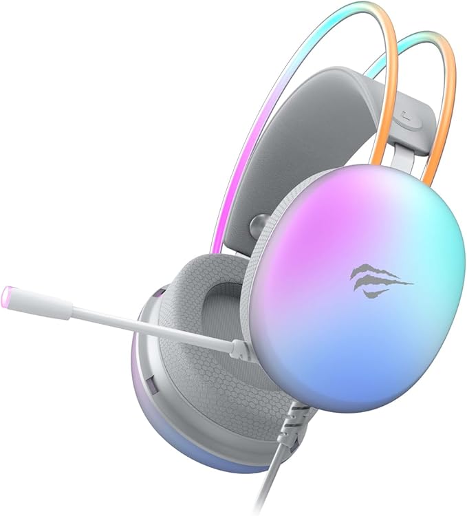 Havit HV-H2037d RGB Gaming Headset - 7.1 Surround Sound, Noise-Cancelling Mic & USB