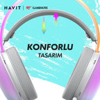 Havit HV-H2037d RGB Gaming Headset - 7.1 Surround Sound, Noise-Cancelling Mic & USB