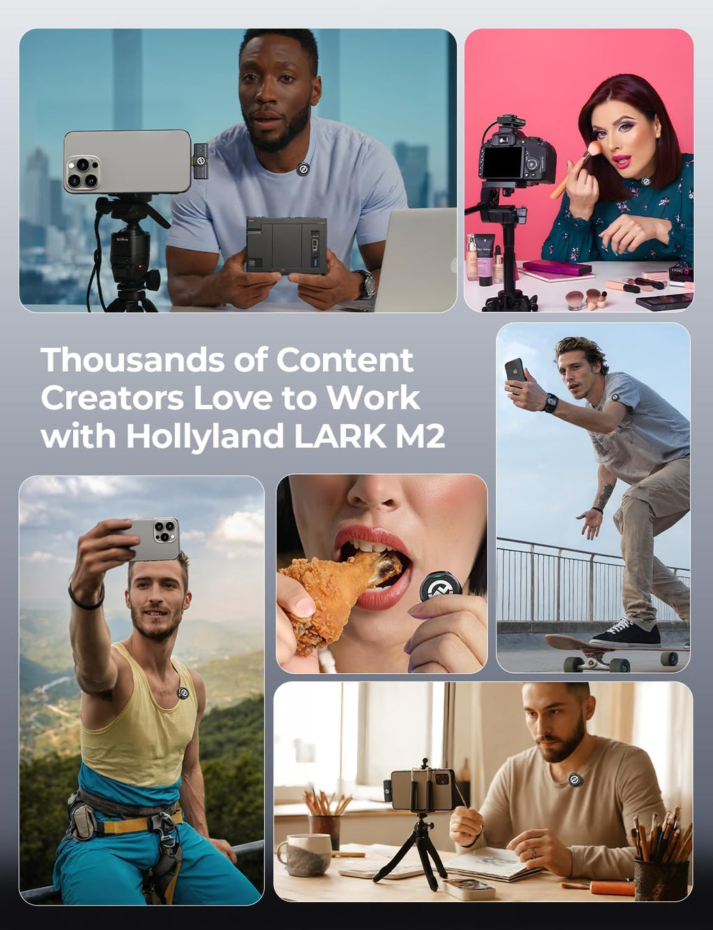 Hollyland Lark M2 Price in Kenya | Best Wireless Mic for Content Creators