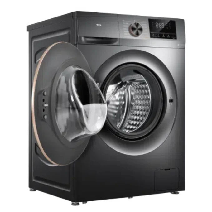 TCL 9KG Direct Drive Inverter Front Load Washing Machine - Steam & 1200 RPM Spin