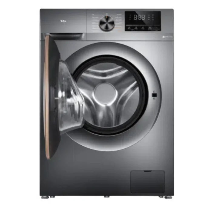 TCL 9KG Direct Drive Inverter Front Load Washing Machine - Steam & 1200 RPM Spin