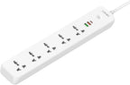 LDNIO SC5319 Power Strip | 5 Outlets + 3 USB Ports with 38W Fast Charging