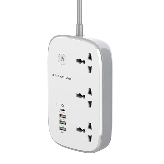 LDNIO SCW3451 Wi-Fi Smart Power Strip | 3 Outlets + 4 USB Ports