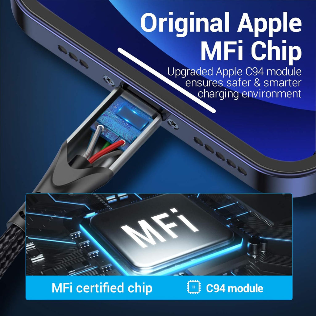 Vention USB-C to Lightning Cable 1.5M Price in Kenya | MFi Certified Gray